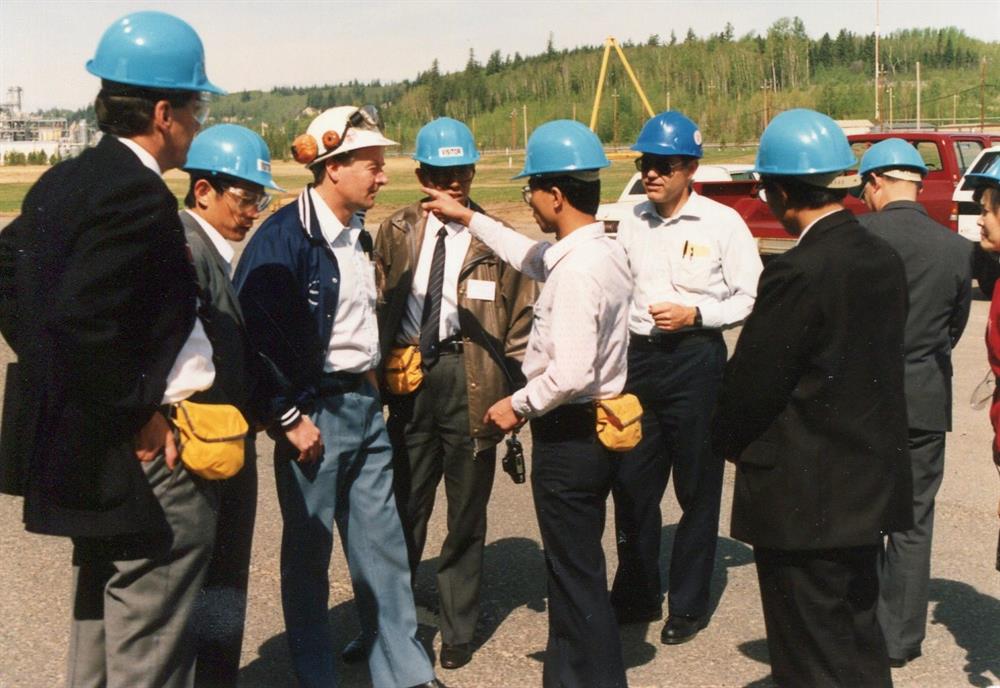 1991 - Delegation from China