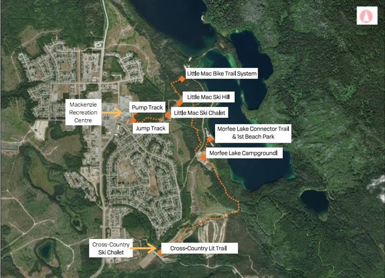 Mackenzie District Trail Map